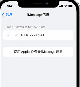 东兰apple维修iPhone上无法正常发送iMessage信息 