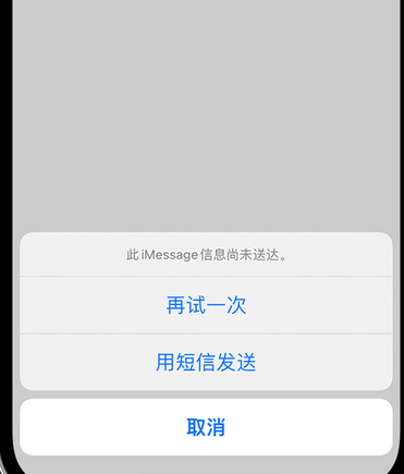 东兰apple维修iPhone上无法正常发送iMessage信息