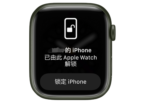 东兰苹果手机维修分享用 AppleWatch 解锁配备面容 ID 的 iPhone方法 